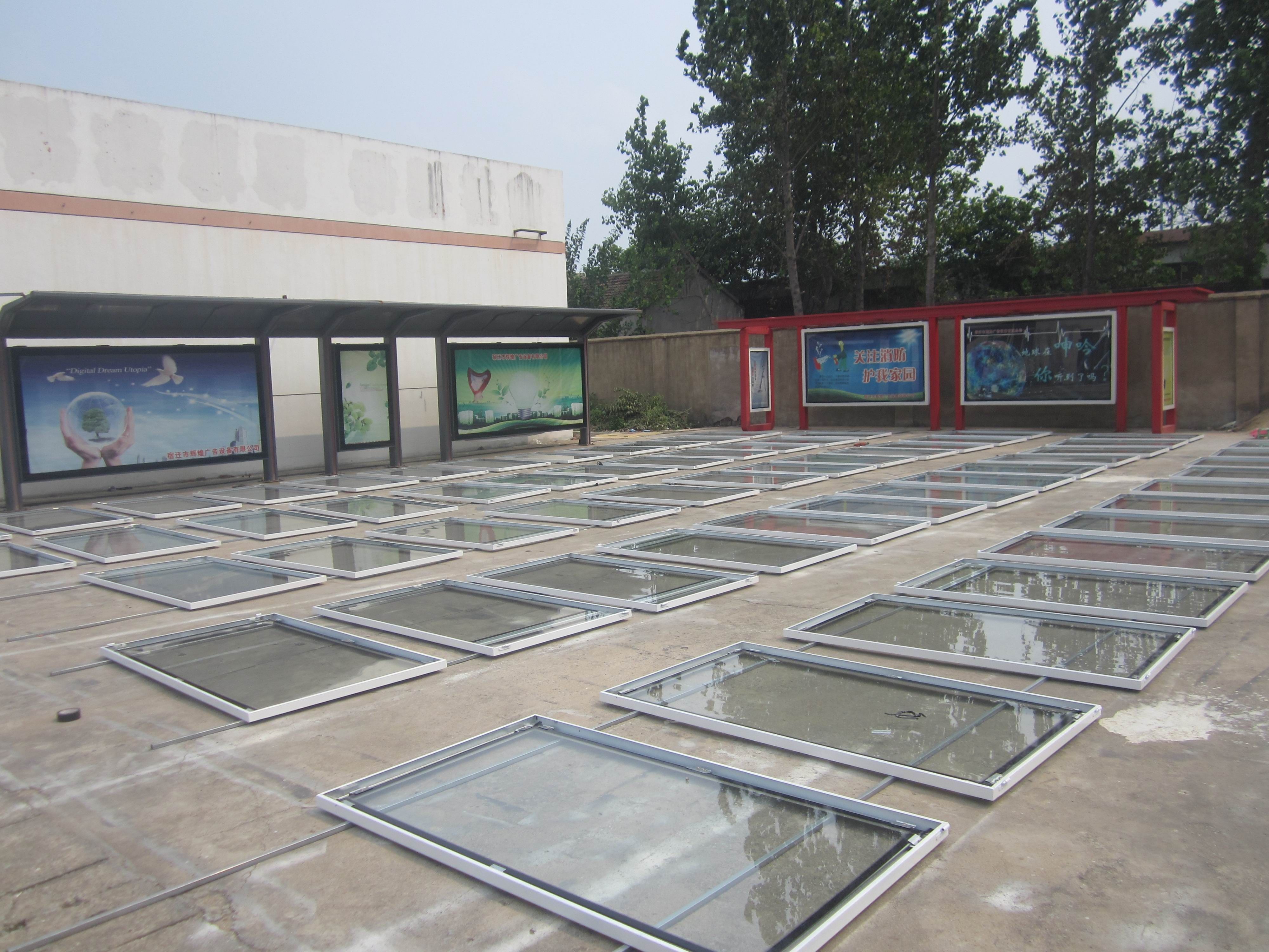 我公司生产广西100台路名牌中